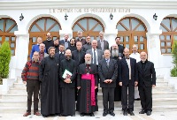 Saint Ireneus group in Thessalonica for the official dialogue betwenn the Catholic church and the Orthodox churches