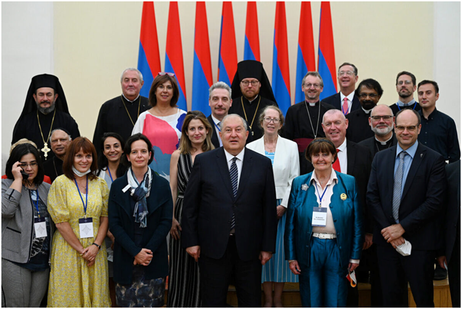 Official visit to the President of the Republic of Armenia Armen Sarkissian Official visit to the President of the Republic of Armenia Armen Sarkissian